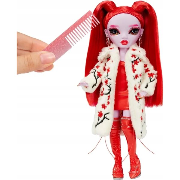 Rainbow High Rosie Redwood bambola fashion con capelli rossi e accessori fashion 28 cm