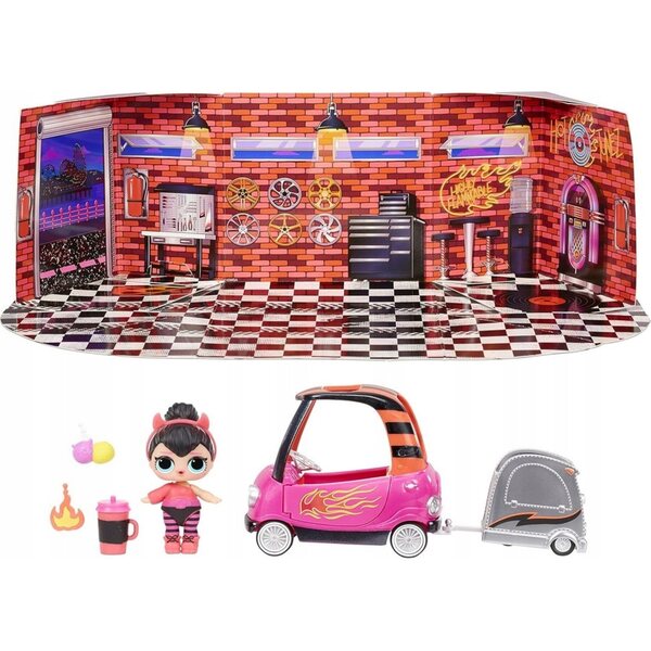 Set LOL Surprise Furniture Serie 4 con oltre 10 sorprese e bambola esclusiva