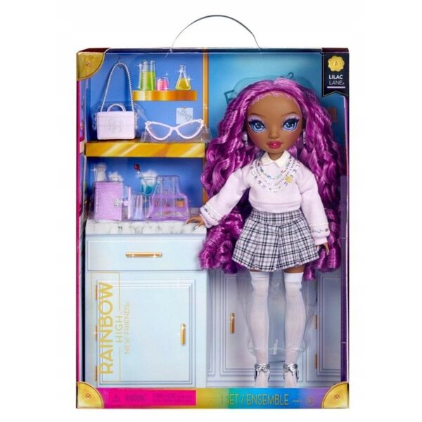 Rainbow High New Friends Lilac Lane Purple - Fashion Body Fashion Doll