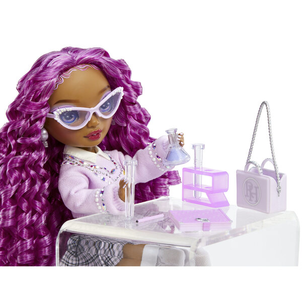 Rainbow High New Friends Lilac Lane Purple - Bambola Moda Corpo Fashion