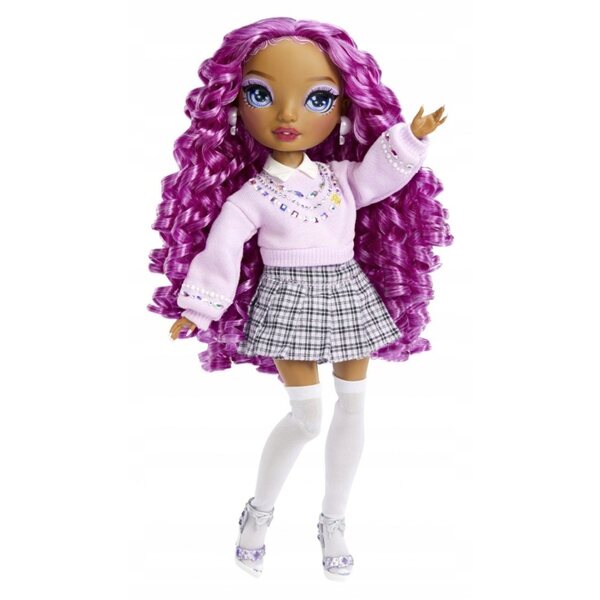 Rainbow High New Friends Lilac Lane Purple - Bambola Moda Corpo Fashion
