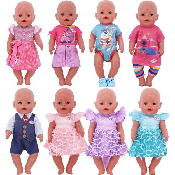 18 Zoll amerikanische Puppenkleidung – Odulu Freizeitkleidungsset