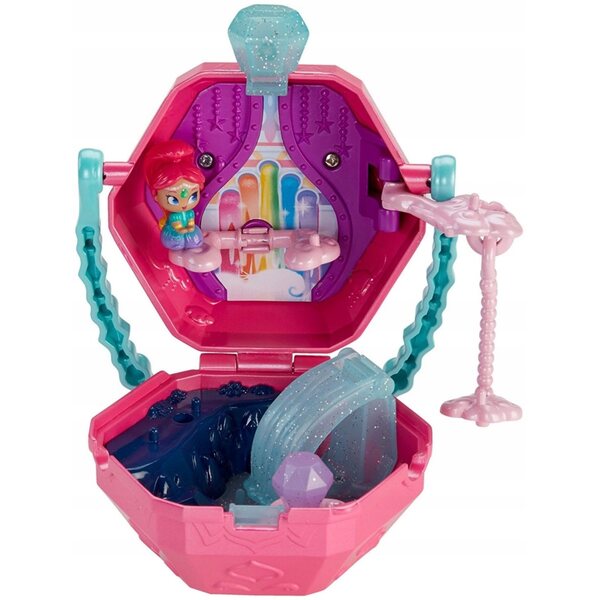 Interaktives Shimmer and Shine-Etui mit Figur und Schmuck für Kinder ab 3 Jahren