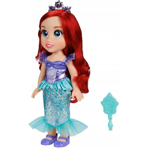 Bambola Ariel La Sirenetta Disney 35 cm con Spazzola per Capelli