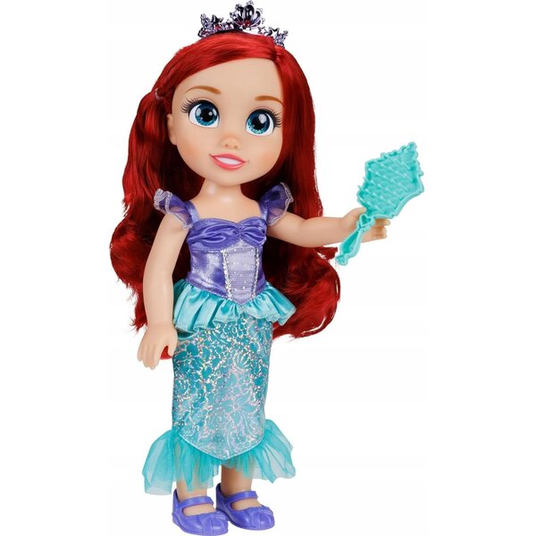 Bambola Ariel La Sirenetta Disney 35 cm con Spazzola per Capelli