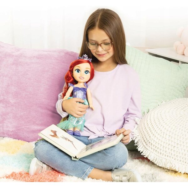 Bambola Ariel La Sirenetta Disney 35 cm con Spazzola per Capelli