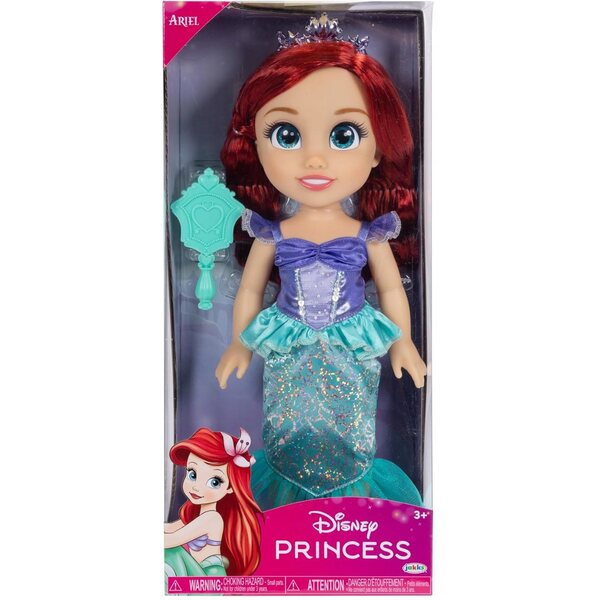 Bambola Ariel La Sirenetta Disney 35 cm con Spazzola per Capelli