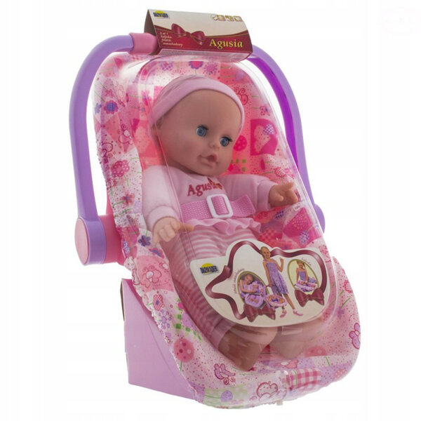 Agusia-Puppe 29 cm mit Beutel – ein Spielzeug-Dromedar, das Pflege lehrt