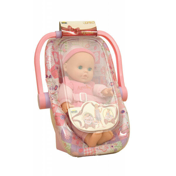 Agusia-Puppe 29 cm mit Beutel – ein Spielzeug-Dromedar, das Pflege lehrt