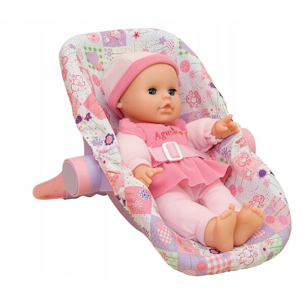 Agusia-Puppe 29 cm mit Beutel – ein Spielzeug-Dromedar, das Pflege lehrt
