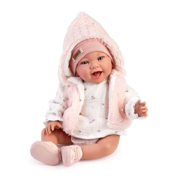 Guca 10284 Olivie: realistische Neugeborenenpuppe mit weichem Körper, 42 cm