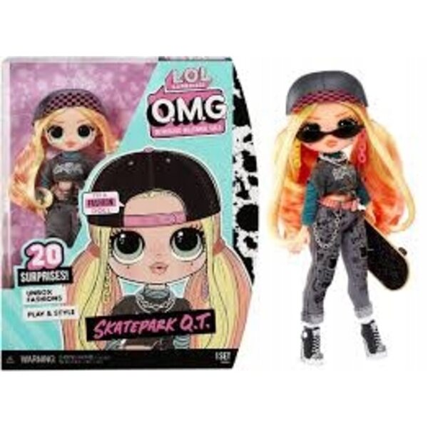 LOL Surprise OMG Big Sister Skatepark QT con 20 sorprese e abbigliamento alla moda