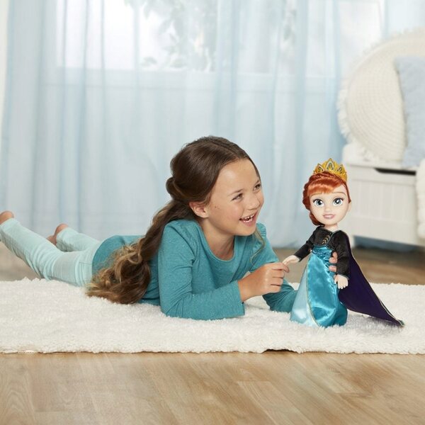 Bambola Disney Principessa Anna da Frozen 35 cm con Capelli da Pettinare