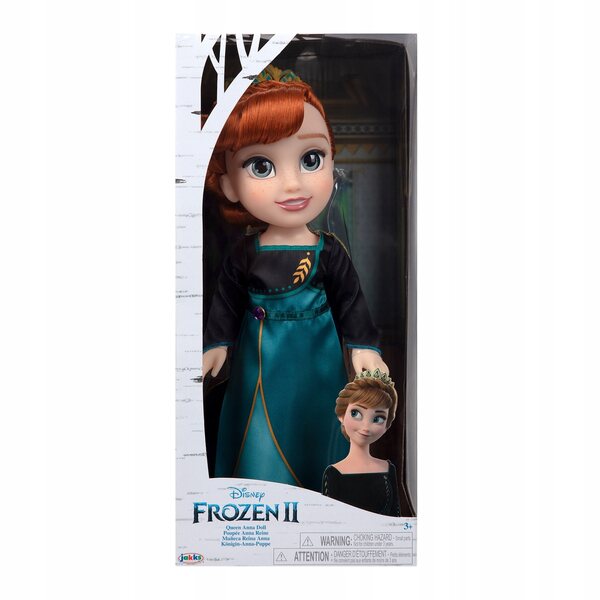 Bambola Disney Principessa Anna da Frozen 35 cm con Capelli da Pettinare