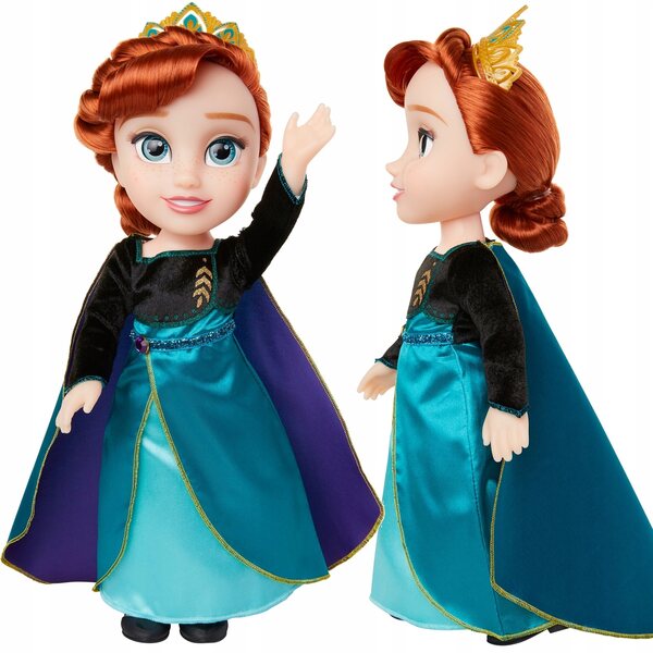 Bambola Disney Principessa Anna da Frozen 35 cm con Capelli da Pettinare