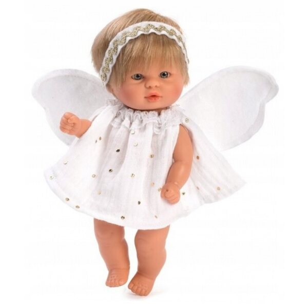 Bomboncin Asi Puppe 20 cm – Spanische Engelspuppe für Kinder ab 3 Jahren