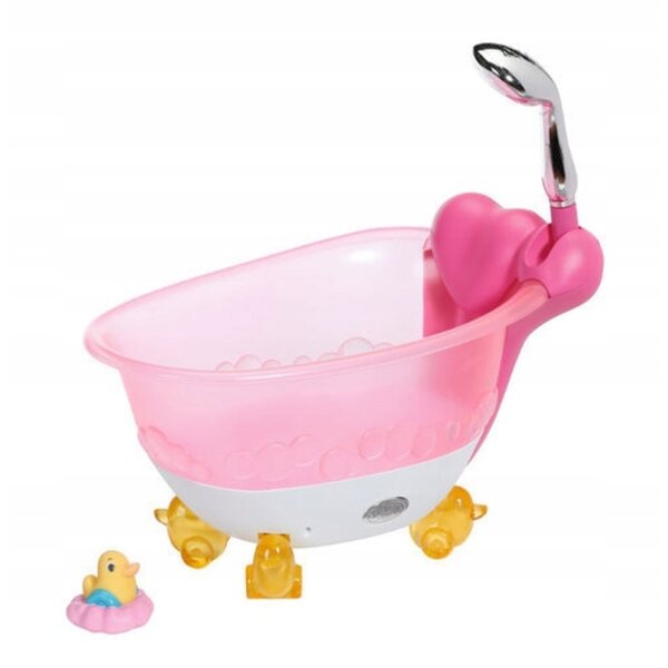 Baby Born Interaktive Badewanne mit Dusche, Lichtern und Geräuschen für Kinder ab 3 Jahren