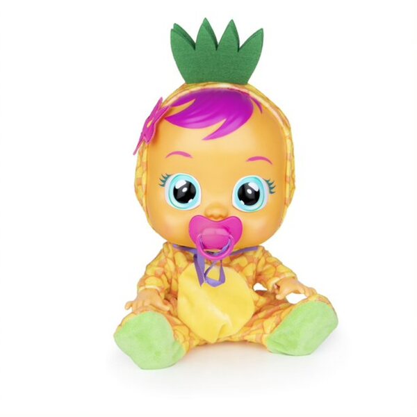 Cry Babies Tutti Frutti Pia – Ananaspuppe 25 cm mit Geräuschen und Duft