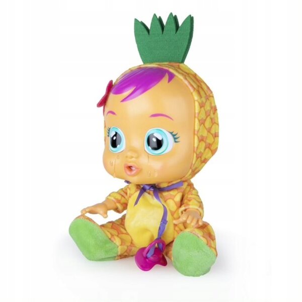 Cry Babies Tutti Frutti Pia – Ananaspuppe 25 cm mit Geräuschen und Duft