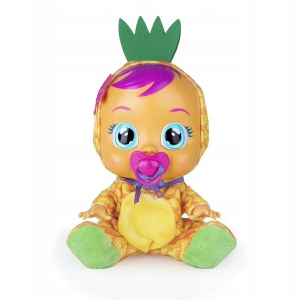 Cry Babies Tutti Frutti Pia – Ananaspuppe 25 cm mit Geräuschen und Duft
