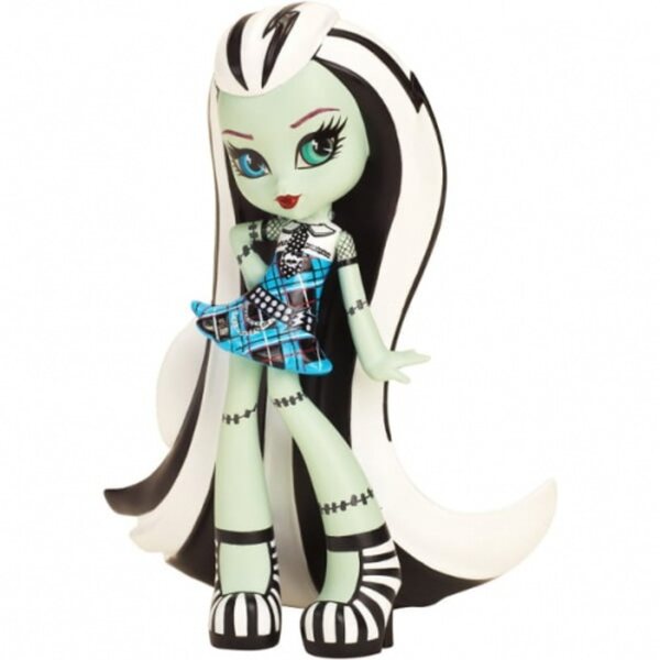 Monster High Frankie Stein - Bambola in Vinile da Collezione 7,5 cm