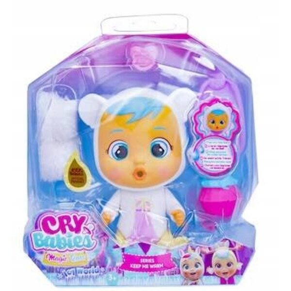 Cry Babies Magic Tears Krystal – Sammelpuppe 13 cm Keep Me Warm