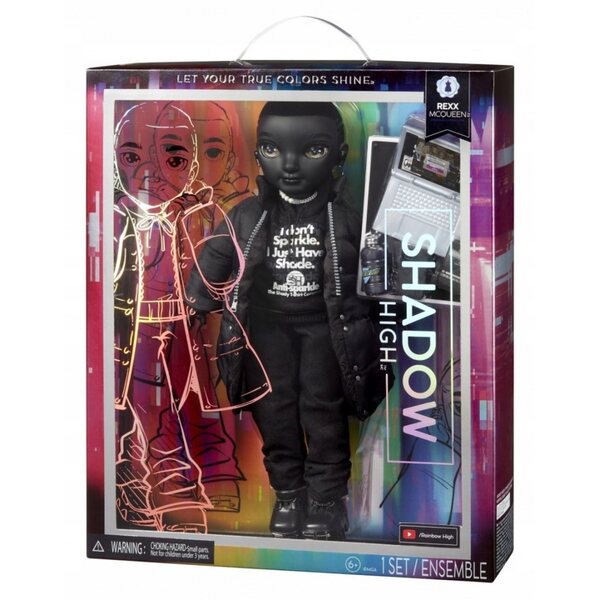 Shadow High Rexx McQueen, bambola moda ispirata a scuola di moda fashion doll