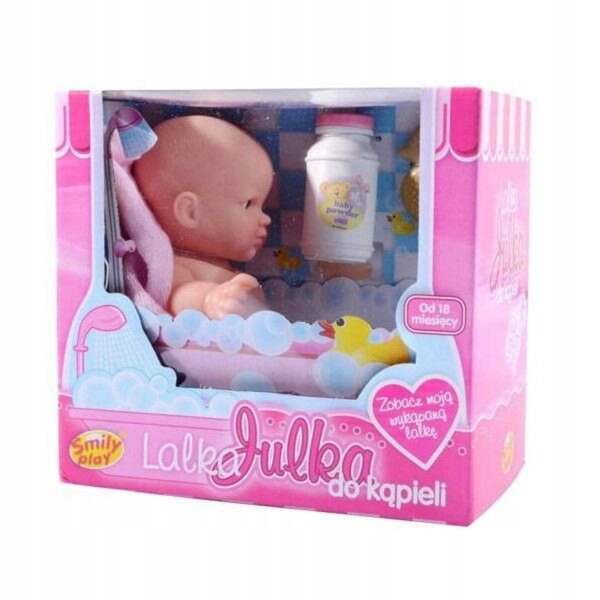Smily Play Bath Doll за деца с аксесоари и CE EN 71 сертификати