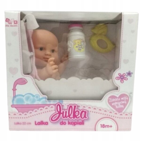 Smily Play Bath Doll за деца с аксесоари и CE EN 71 сертификати