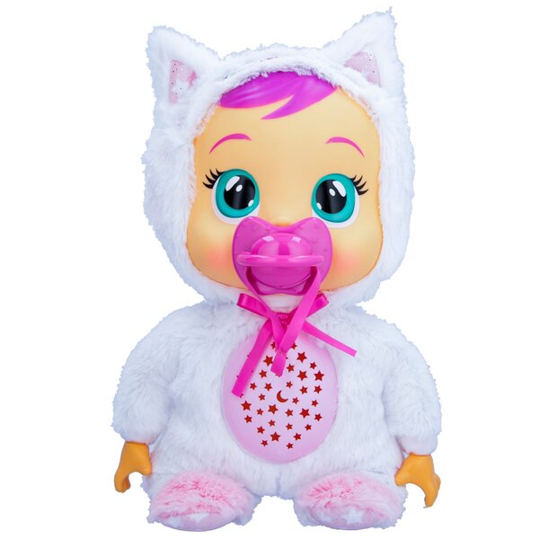 Cry Babies 30 cm große Goodnight Starry Sky Daisy-Puppe mit Geräuschen und Lichtern
