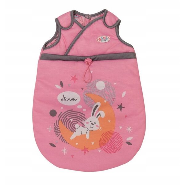 Sacco nanna BABY born rosa per bambole 36-43 cm con chiusura regolabile