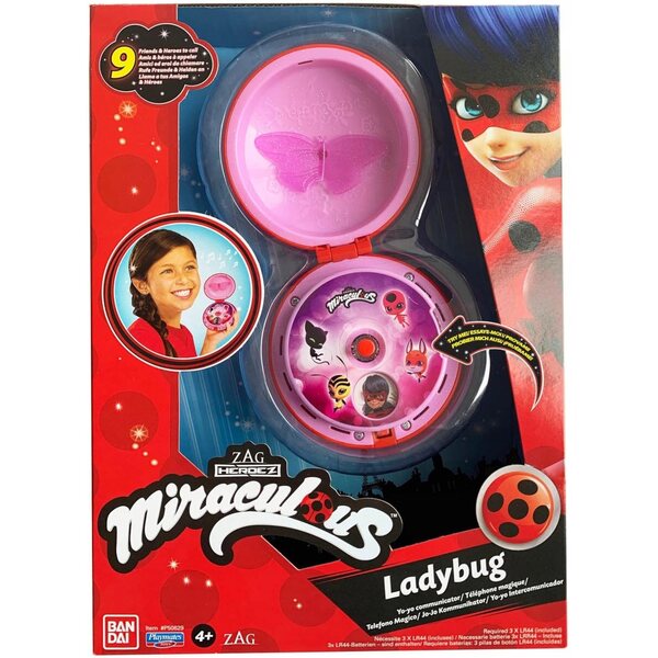 Bandai Miraculous Yo-Yo Communicator con luci e suoni in tedesco per bambini 4+