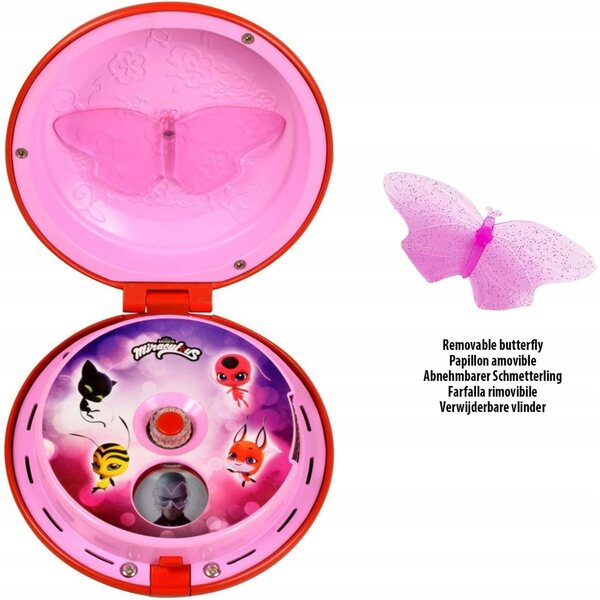Bandai Miraculous Yo-Yo Communicator con luci e suoni in tedesco per bambini 4+