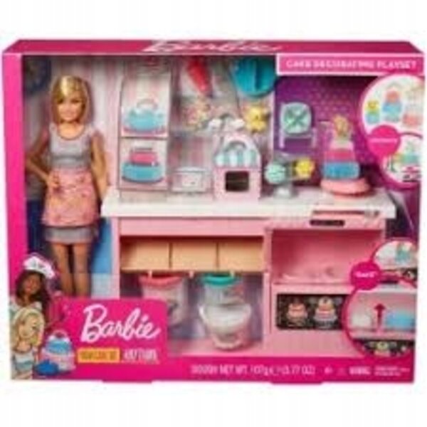 Barbie Baking Workshop Mattel – Puppenset für Kinder ab 3 Jahren