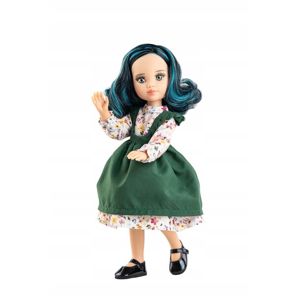 Bambola Spagnola Paola Reina Kiara 32 cm con Articolazioni Mobili e Vestito Curato