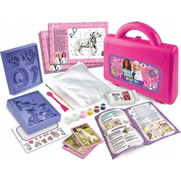 Barbie Veterinaria Clementoni 19301 – Kreativset für Kinder ab 6 Jahren