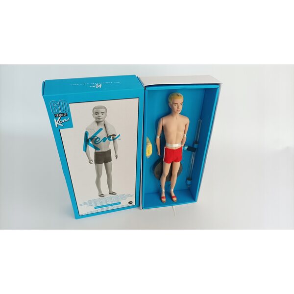 Ken Barbie 60 Jahre alte Sammlerpuppe in limitierter Auflage mit Zertifikat