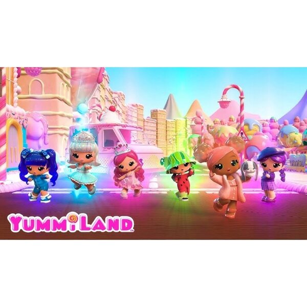 Yummiland Bianca Bubblegum - Bambola con Balsamo Labbra al Gusto Gomma da Masticare