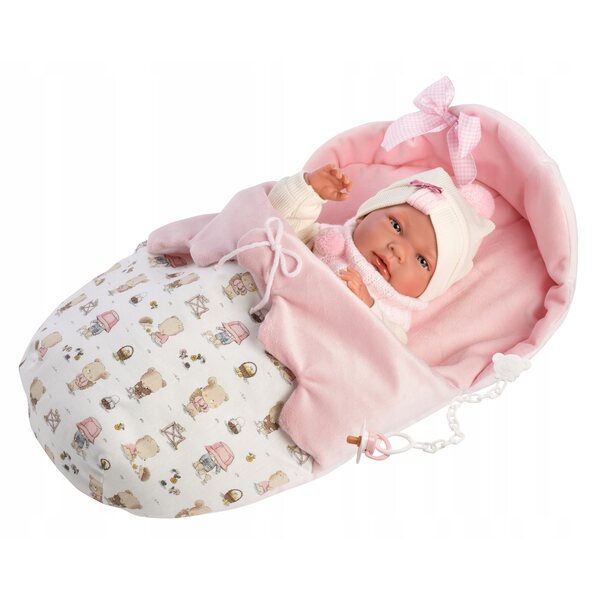 Bambola spagnola Llorens Nica 40 cm con abbigliamento e accessori inclusi