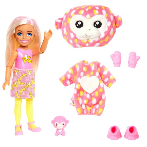 Barbie Cutie enthüllt den Chelsea-Dschungel mit 7 Überraschungen und einem Minitier