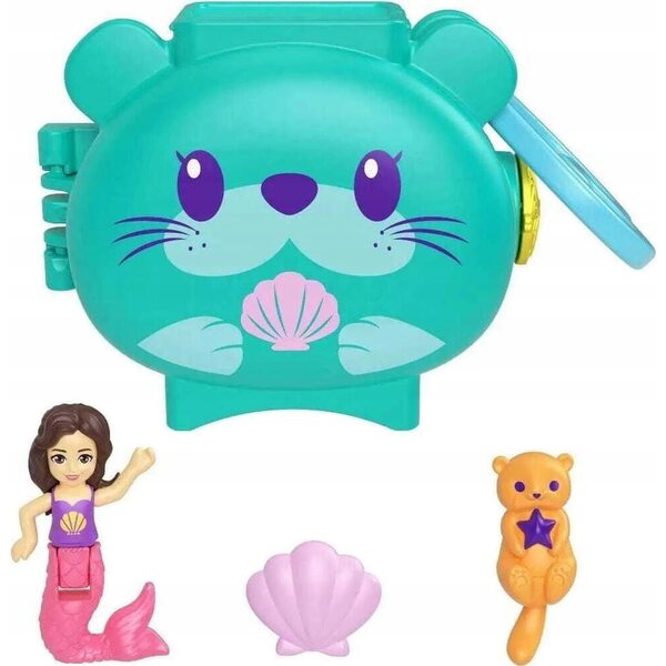 Polly Pocket Pet свързва компактни мини игри с животни и аксесоари Mattel