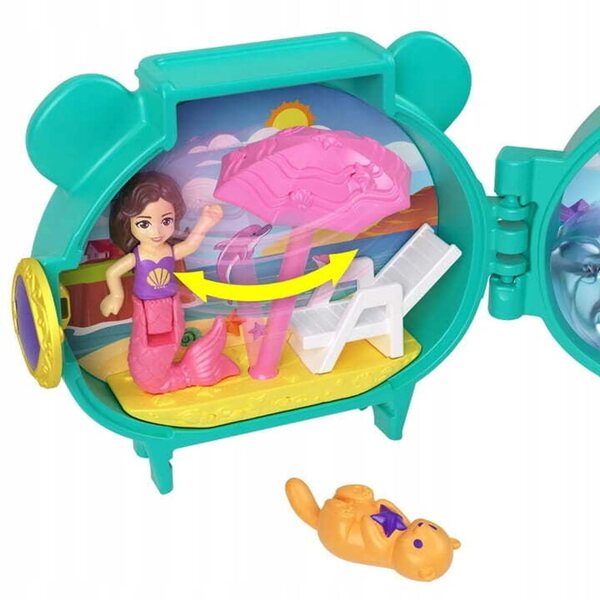 Polly Pocket Pet Connects Mini Giochi Compatti con Animali e Accessori Mattel