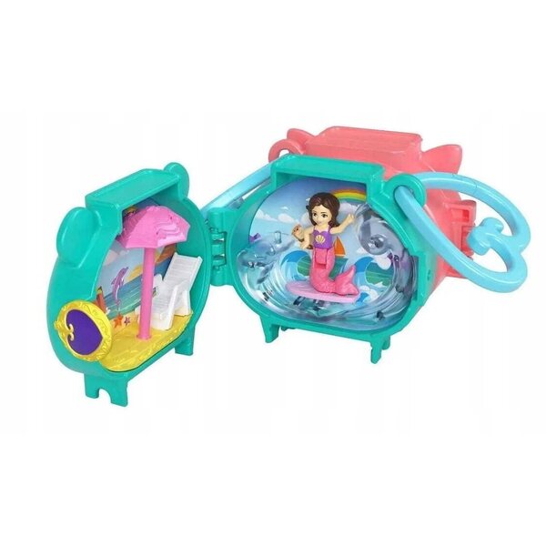 Polly Pocket Pet Connects Mini Giochi Compatti con Animali e Accessori Mattel