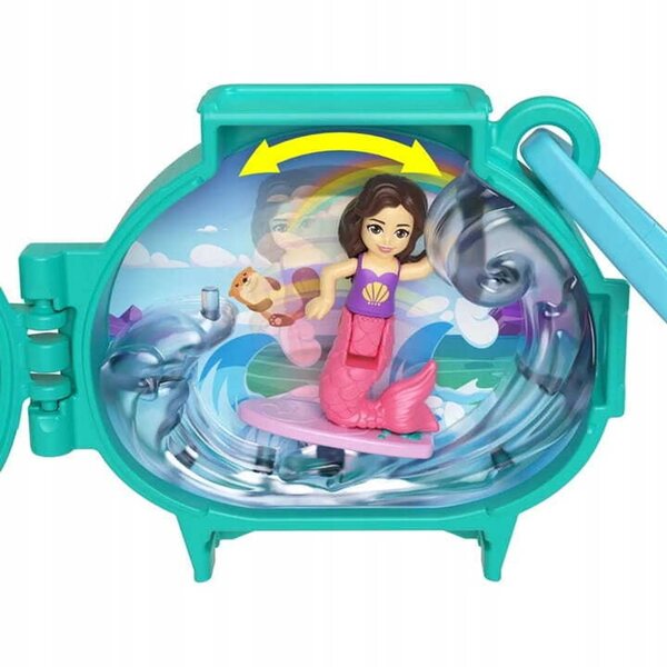 Polly Pocket Pet Connects Mini Giochi Compatti con Animali e Accessori Mattel