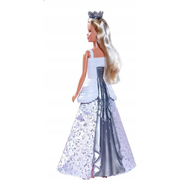 Magica bambola Steffi Love Simba 2in1 con vestito da sposa girevole per bambini 3+