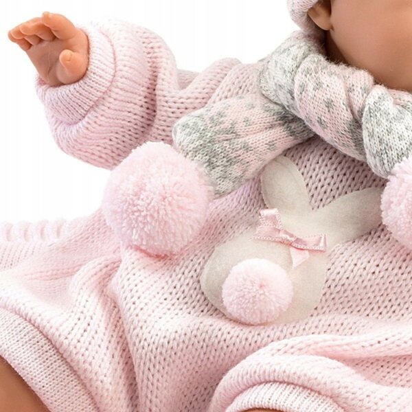 Joelle weinende Puppe 38 cm mit Sauger und Bezug, Llorens Spielzeug
