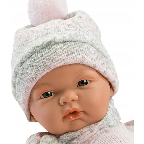 Joelle weinende Puppe 38 cm mit Sauger und Bezug, Llorens Spielzeug