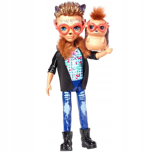 Enchantimals Hixby Igelpuppe mit der Figur eines Igels, ein Spielzeug für Kinder ab 4 Jahren