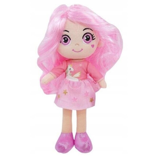 Bambola Gabrysia 32 cm - Morbida Bambola in Pile per Bambini di Tutte le Età