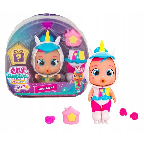 Cry Babies Magic Tears Talent Dreamy Crying Doll 13 cm mit Rollschuhen